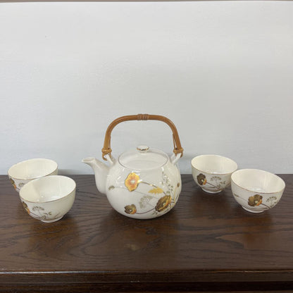 5pc Japanese Porcelain Tea Set