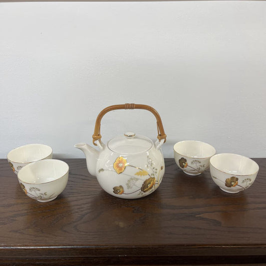 5pc Japanese Porcelain Tea Set