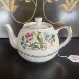 ENGLISH BIRDS & FLOWERS TEA POT