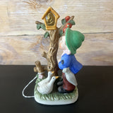 ROYAL CROWN BOY W/GEESE FIGURINE