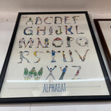 ALPHABAT Framed Print by Doug Keith