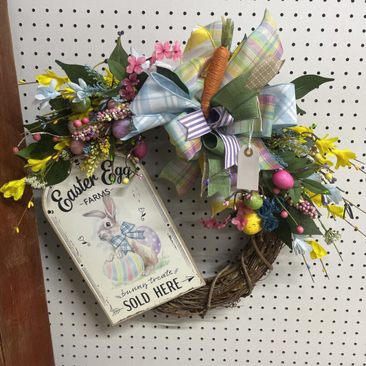 EASTER EGG WREATH