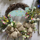 HELLO SPRING WREATH