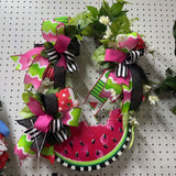 WATERMELON OVAL WREATH
