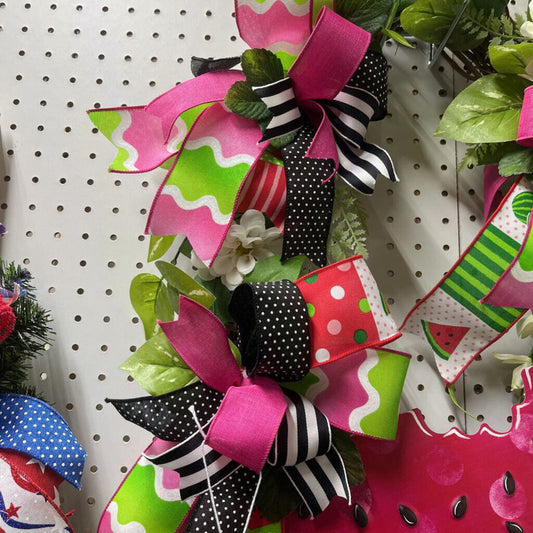WATERMELON OVAL WREATH