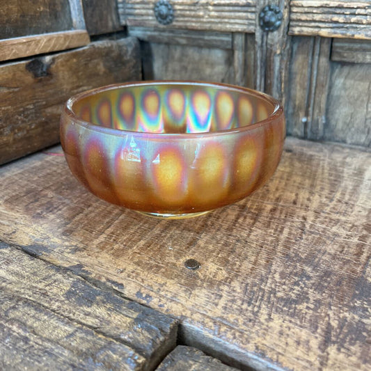 PEACH LUSTRE BOWL
