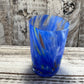 BLUE SPECK GLASS TUMBLER