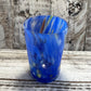 BLUE SPECK GLASS TUMBLER