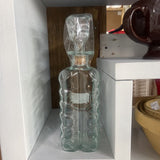 Mid Century Clear Glass Decanter