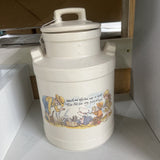 VTG MCCOY MILK CAN COOKIE JAR