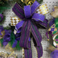 MARDI GRAS WREATH