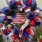AMERICAN FLAG WREATH