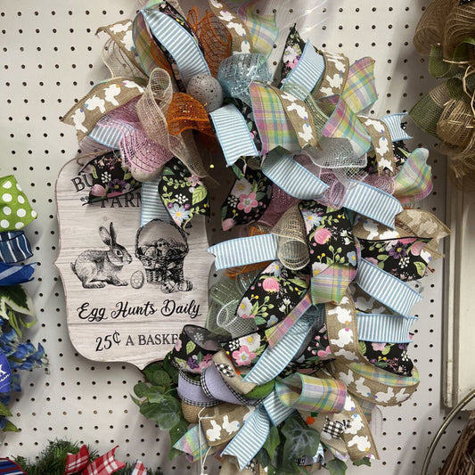BUNNY FARM WREATH