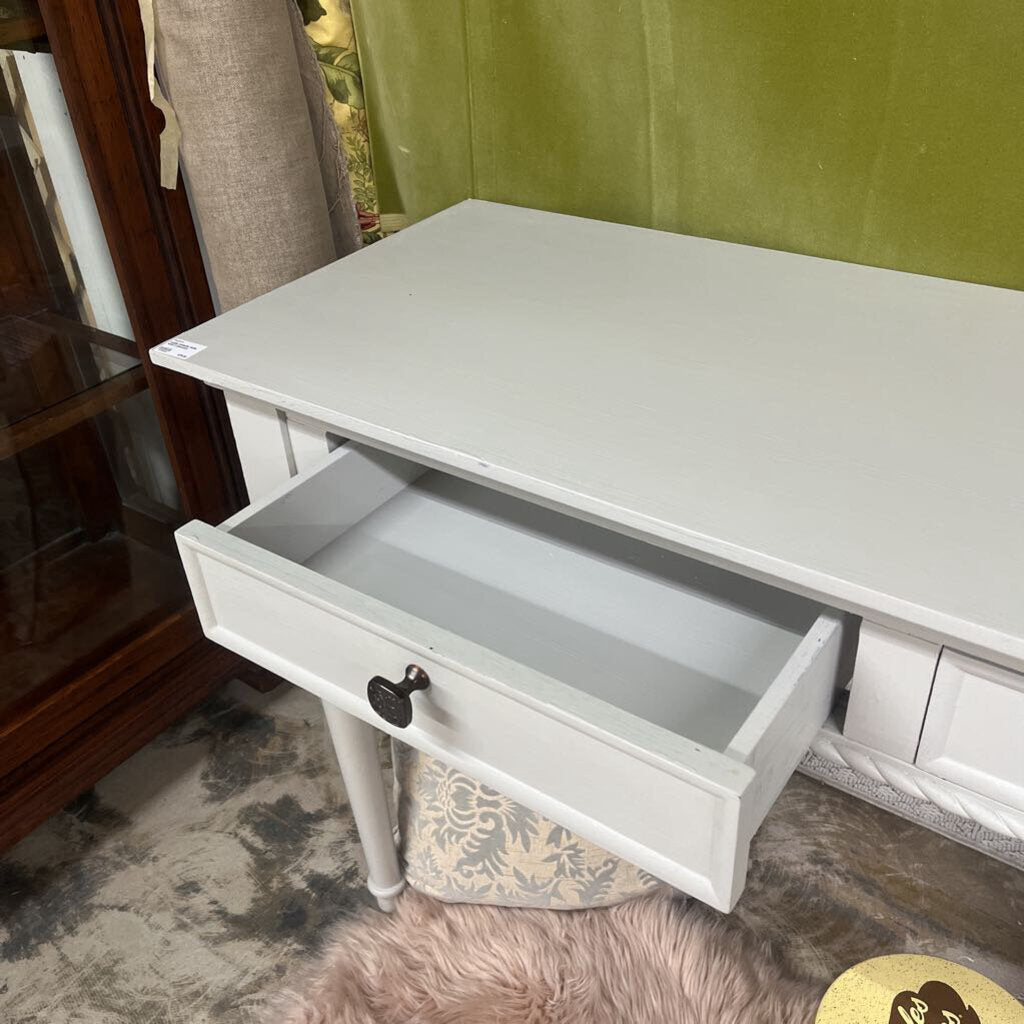 LARGE CONSOLE TABLE WITH 2 DRAWERS