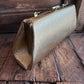 VTG GOLD FOIL HANDBAG W/ CHAIN