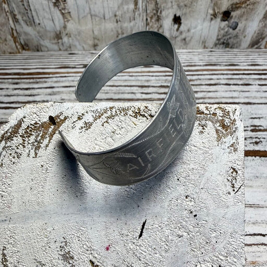 1947 Rhein Main Germany Military Cuff Bracelet