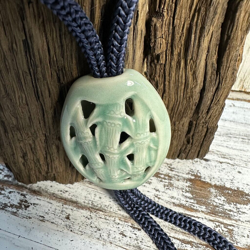 CELADON BAMBO WESTERN BOLO TIE