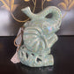 GREEN GLAZED LUCKY ELEPHANT
