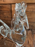 HAND BLOWN ART GLASS STALLION
