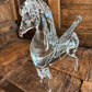 HAND BLOWN ART GLASS STALLION