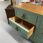 VINTAGE 9 DRAWER DRESSER