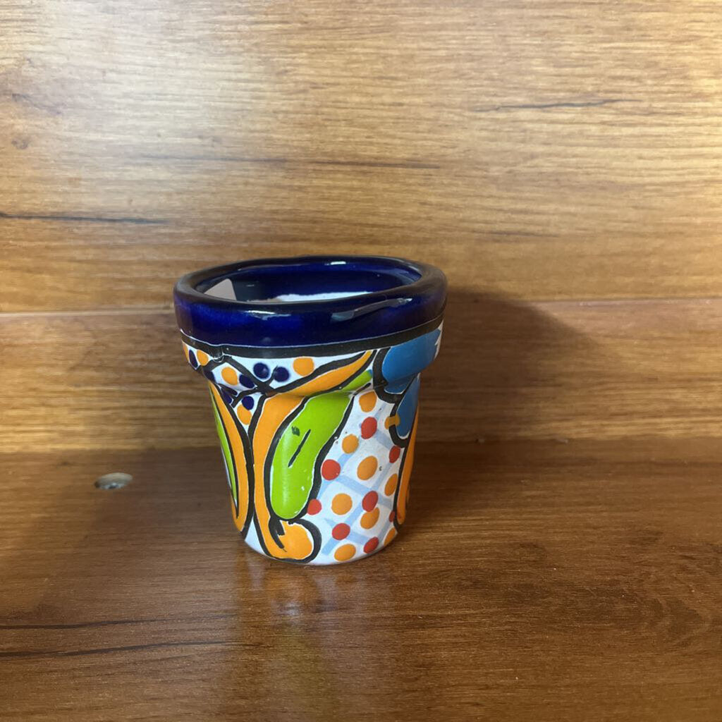 Talavera Pottery Small Planter Pot