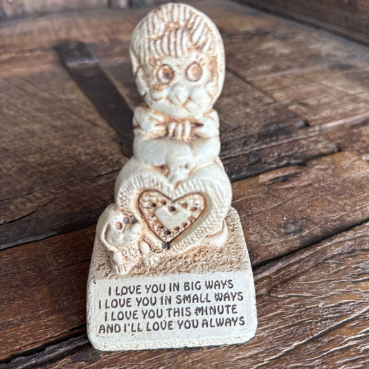 Russ Berrie Love you Figurine