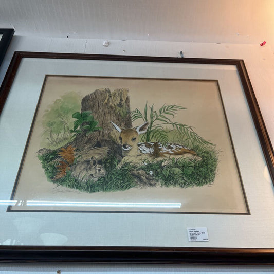 LINDA PICKEN ARTWORK FROM 1974 22.85"X26.85"