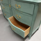 FRENCH PROVINCIAL 6 DRAWER DRESSER W/ MIRROR