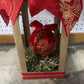 Red Gold Ornament Lantern