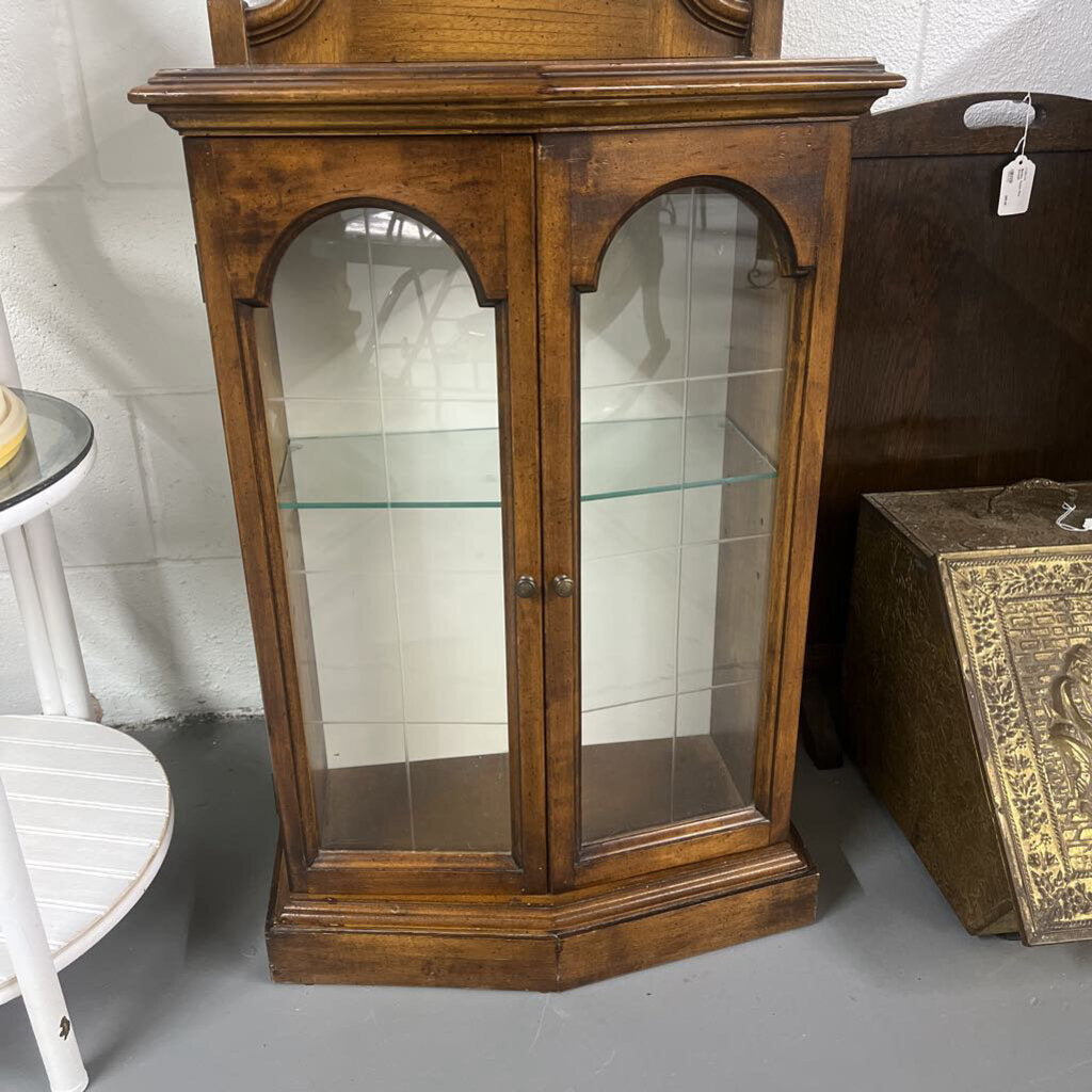 2 PC ARCHED MIRROR W CONSOLE CURIO