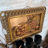 Copper Embossed Wall Art
