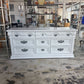 THOMASVILLE 9 DRAWER WHITE DRESSER