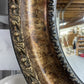 LARGE ROUND ORNATE MIRROR