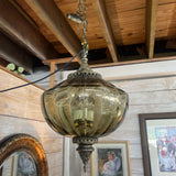 Mid Century Falkenstein Hollywood Regency Swag Lamp