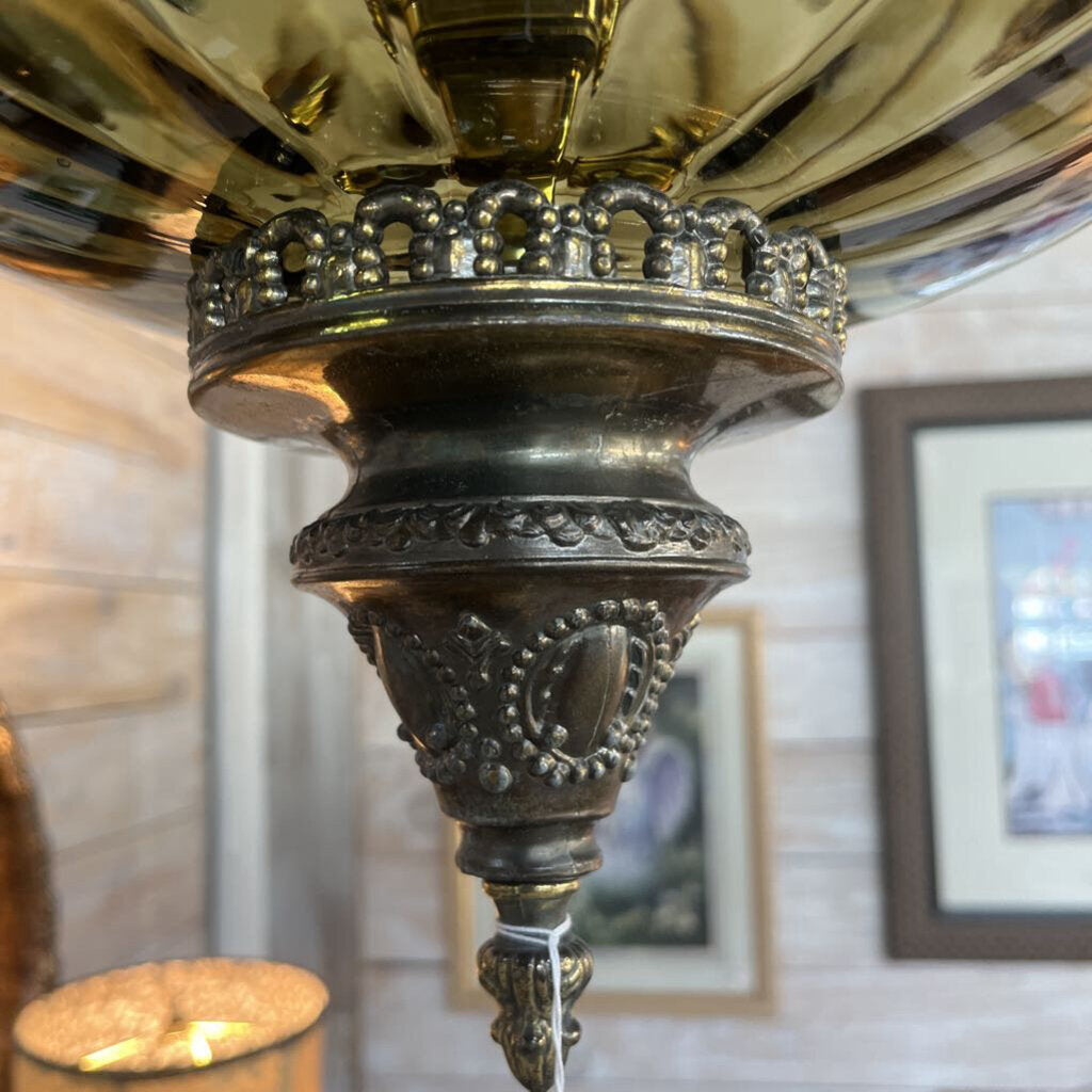 Mid Century Falkenstein Hollywood Regency Swag Lamp