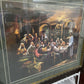 LARGE "LAST SUPPER" FRAMED ART