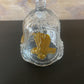 VTG CRYSTAL GOLD EAGLE PLEDGE BELL