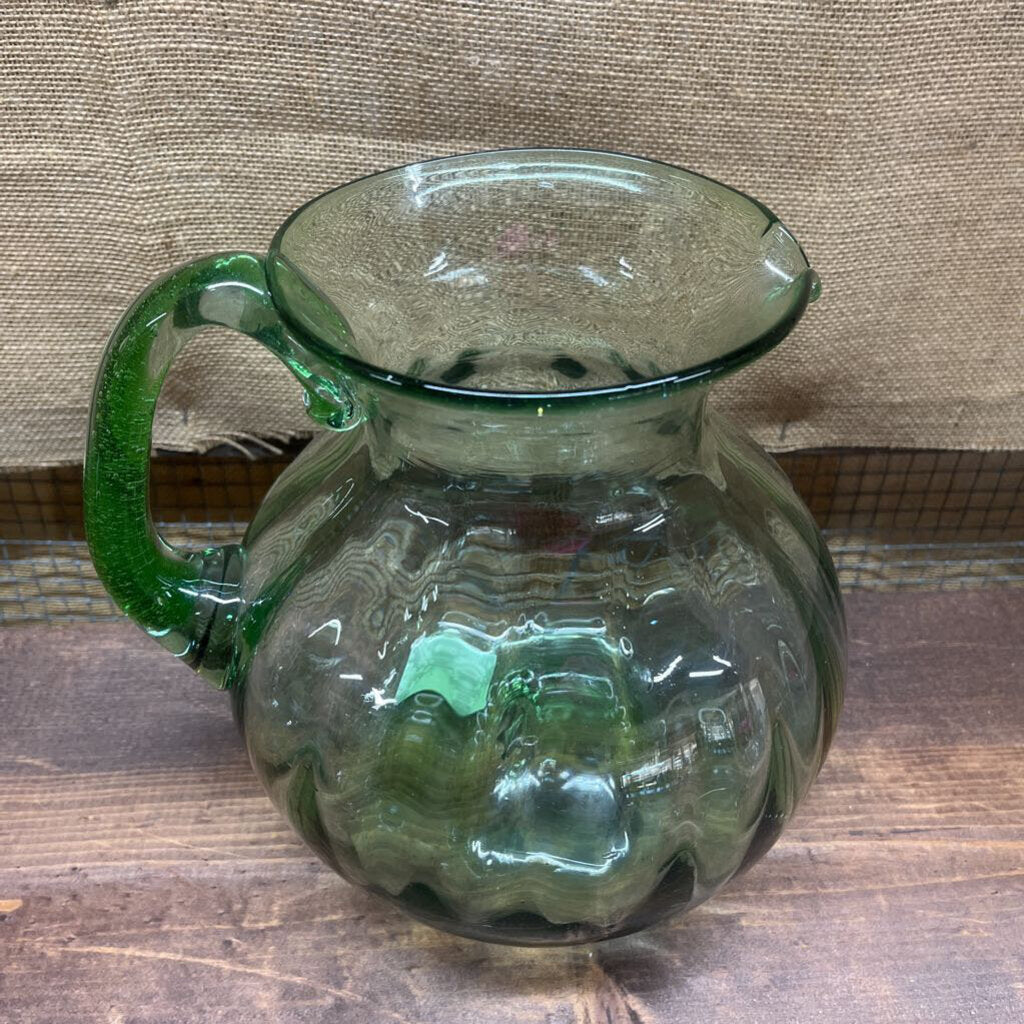 MOUTH BLOWN PITCHER