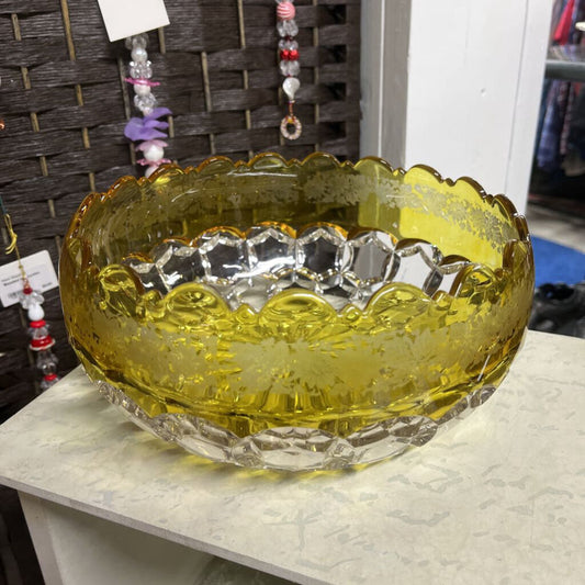 VINTAGE YELLOW BOWL