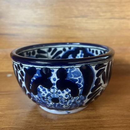 Talavera Pottery Bowl - Blue