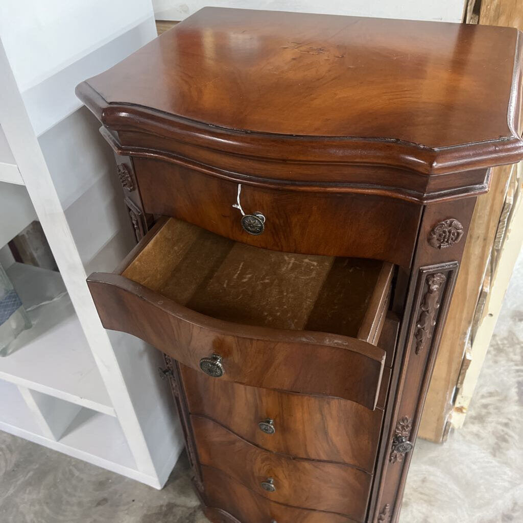 SOLID WOOD JEWELRY CABINET