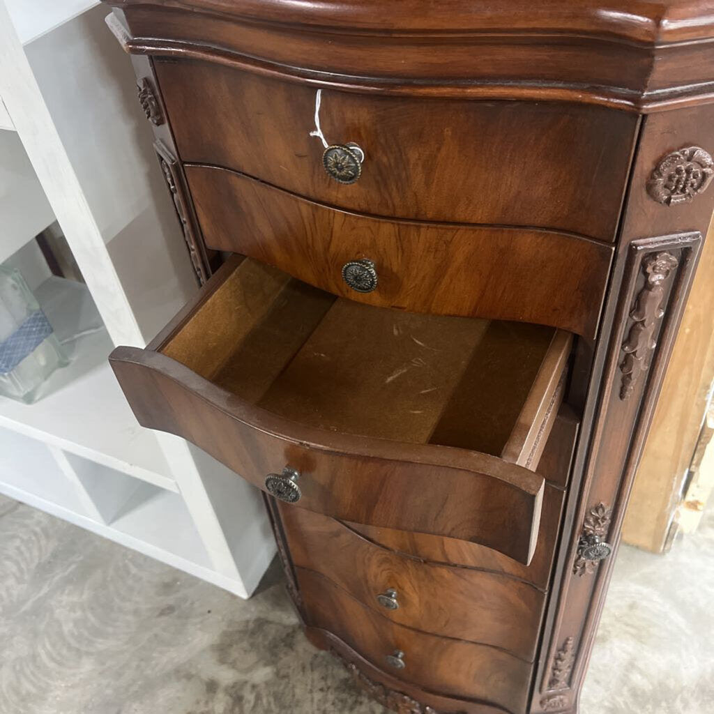 SOLID WOOD JEWELRY CABINET