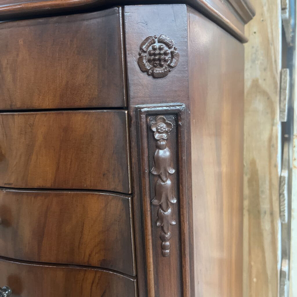 SOLID WOOD JEWELRY CABINET