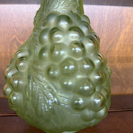 VINTAGE IMPERIAL GRAPE 10pc DECANTER SET (GREEN)