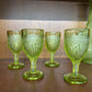 VINTAGE IMPERIAL GRAPE 10PC DECANTER SET (GREEN)