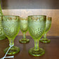 VINTAGE IMPERIAL GRAPE 10PC DECANTER SET (GREEN)