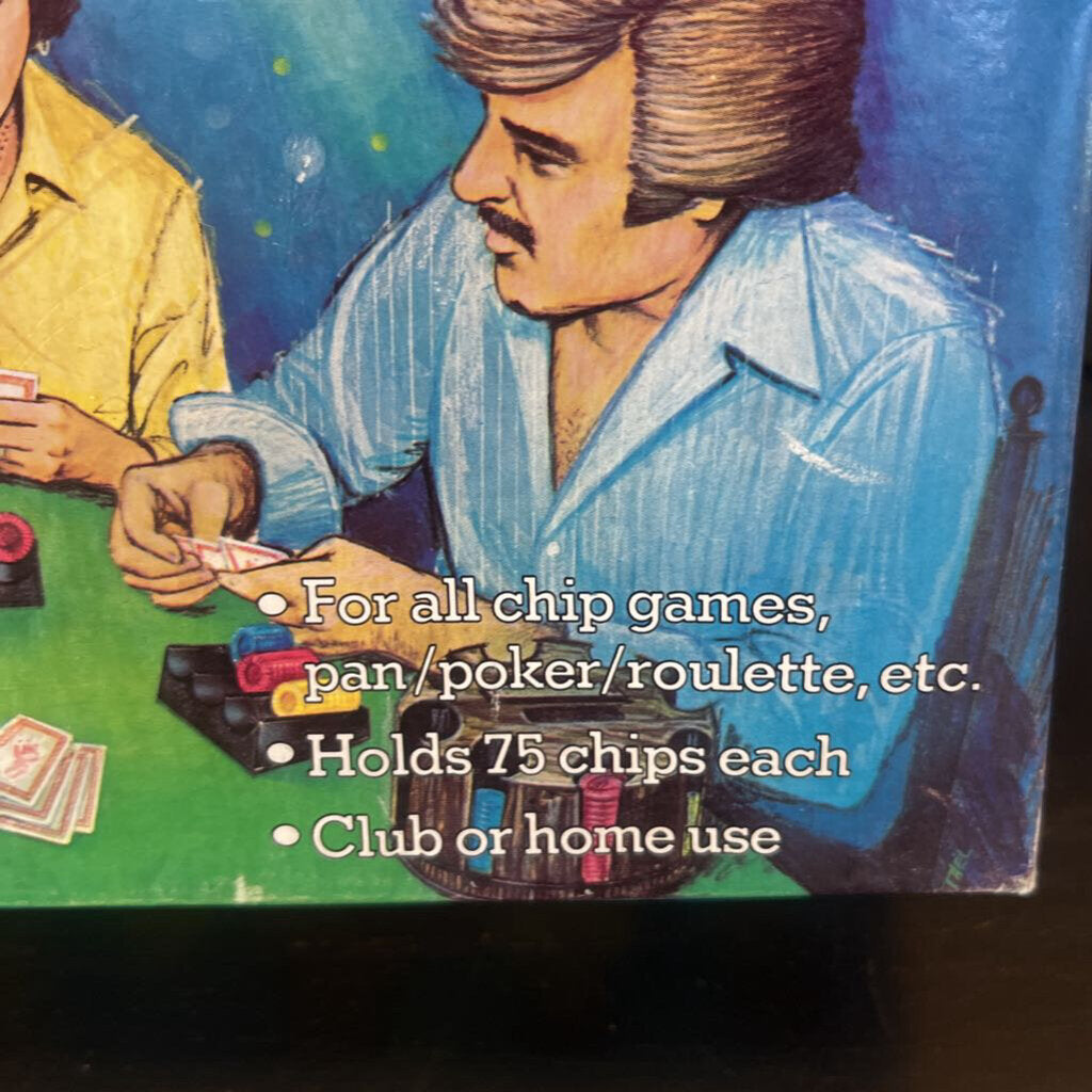 VINTAGE 1977 CHIP-O-RACKS (SET OF 8 IN BOX)