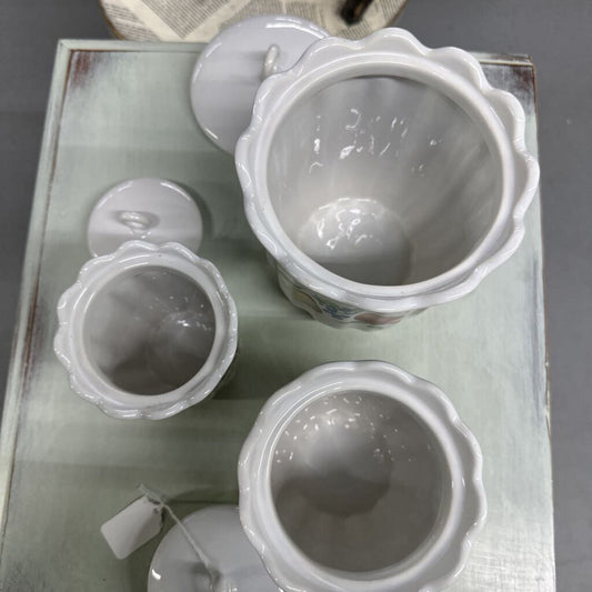 JAY IMPORT COMPANY 3pc CANISTER SET