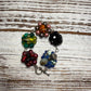 VTG BEADS UNIQUE FIVE DISC BRACELET